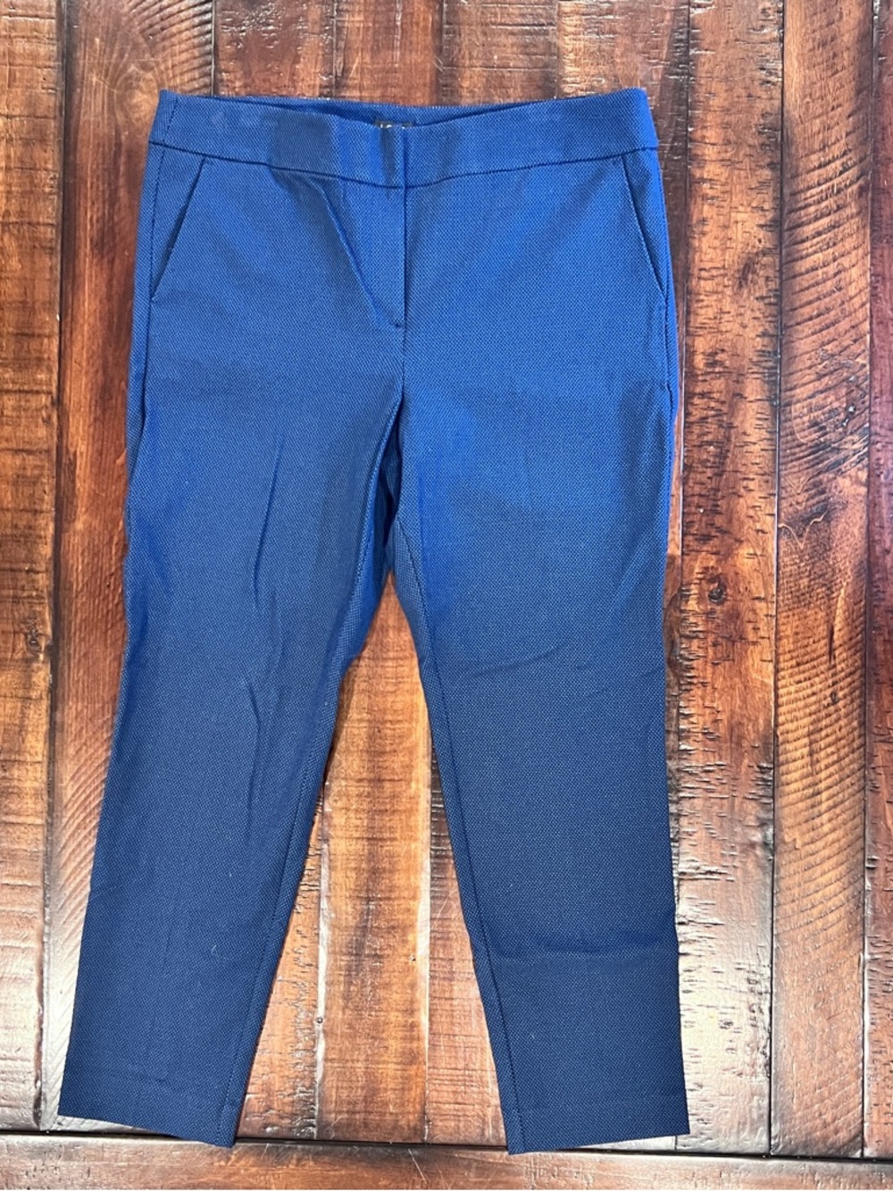 Loft Women’s High Rise Ankle Dress Pants in Navy